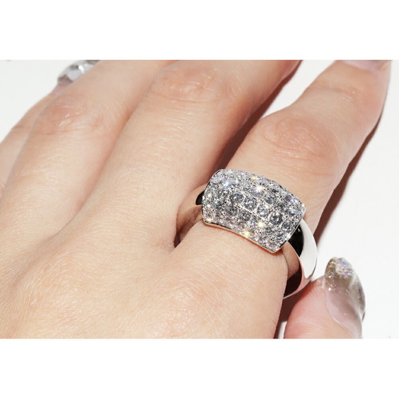 Piaget Piaget K18WG Dancer Ring Ring Size 13 Calfskin Ring - Picture 6 of 6